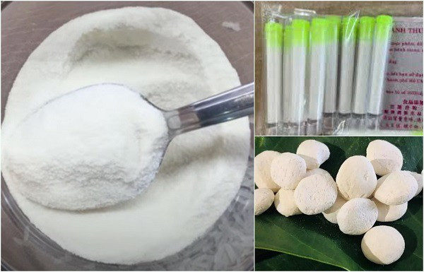 Men cơm rượu là nguyên liệu thay thế men nở để làm bánh bò