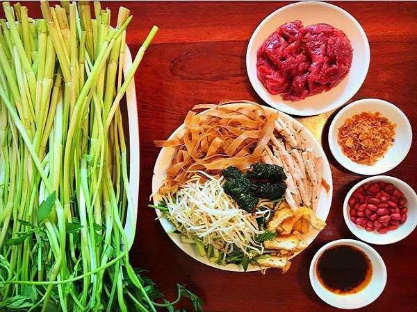 Nguyên liệu cần có để thực hiện cách làm bánh đa trộn tại nhà
