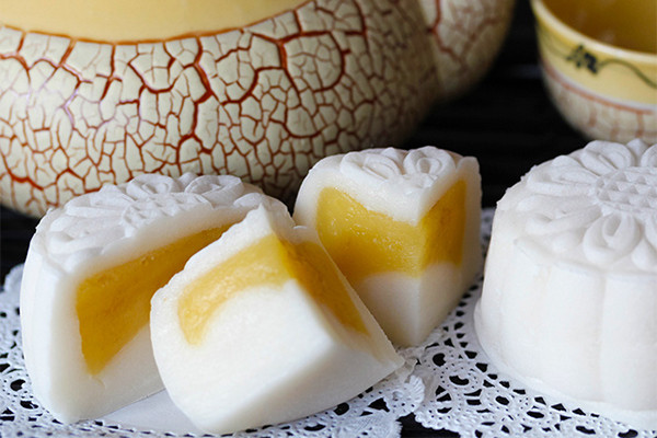 Những chiếc bánh dẻo thơm ngon sẵn sàng cho mùa Trung thu