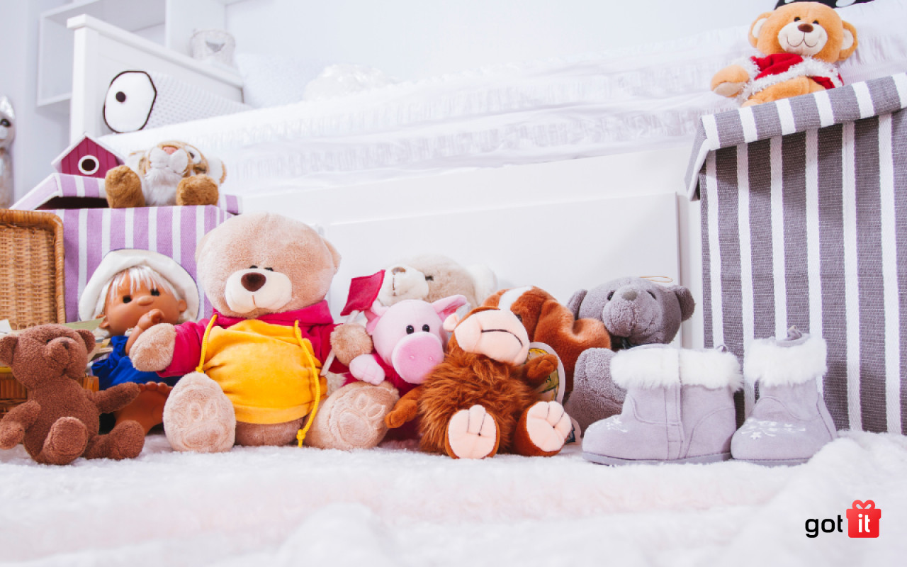 Quà sinh nhật thú nhồi bông đáng yêu, mang lại niềm vui