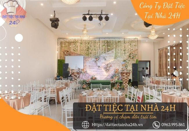 Sảnh tiệc sang trọng tại Eden Plaza Thủ Đức