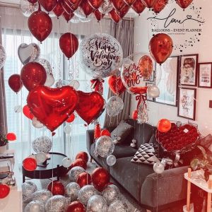 Set bóng trang trí sinh nhật trọn gói với màu sắc tươi sáng