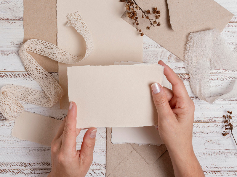 Thiệp sinh nhật handmade trang trí giấy màu và chữ viết tay, quà sinh nhật cho bạn thân nữ tự làm