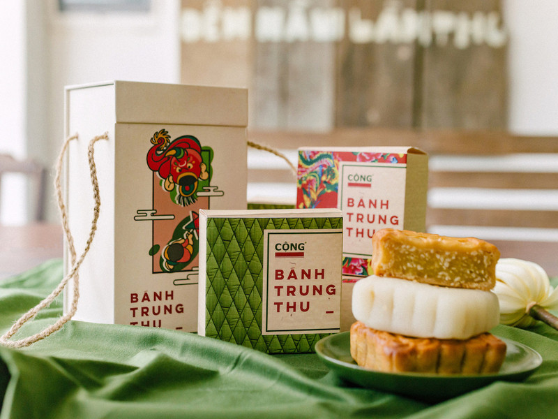 Thương hiệu bánh trung thu Cộng Cà Phê mang đậm hương vị truyền thống