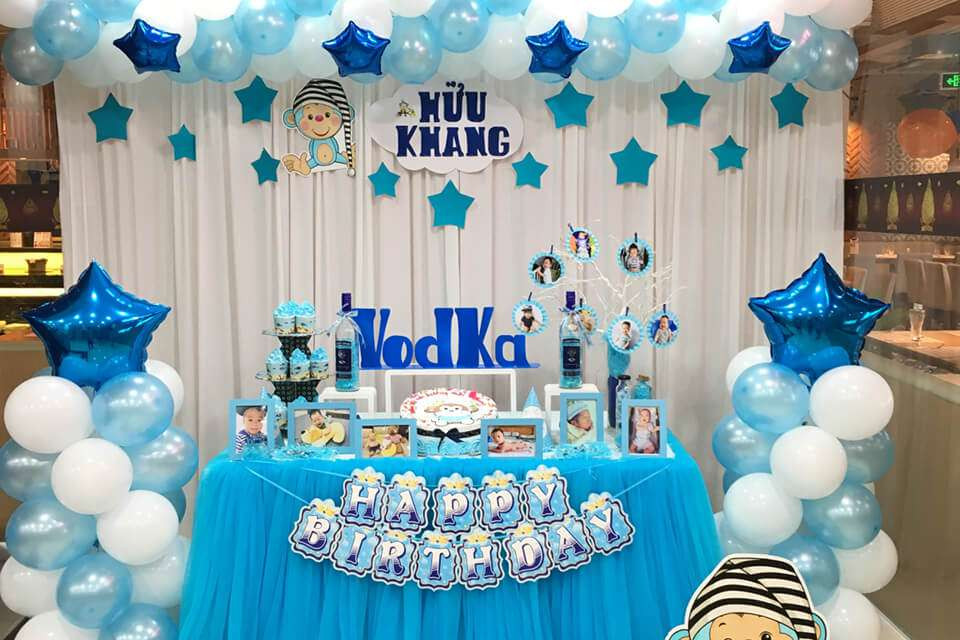 Tiệc sinh nhật dành cho nam giới