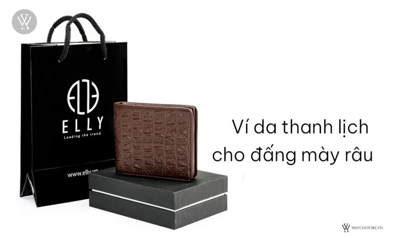 Ví da thanh lịch làm quà tặng sinh nhật cho bố 50 tuổi