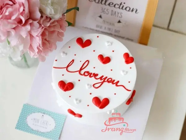 Ý nghĩa bánh sinh nhật hình trái tim dành tặng chồng yêu