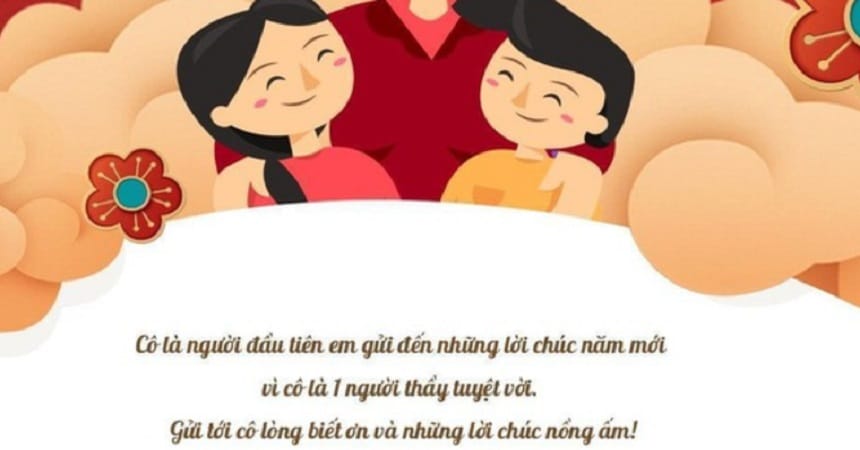 Những câu chúc cô giáo năm mới ngắn gọn, ý nghĩa