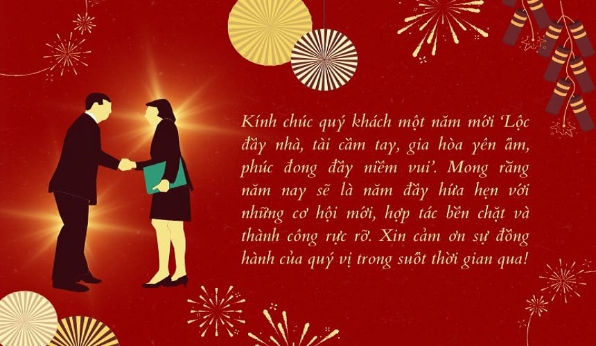 Những câu chúc mừng đối tác ấn tượng nhân dịp đầu năm