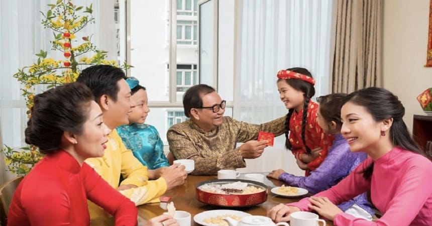 Những lời chúc tết bố mẹ hài hước