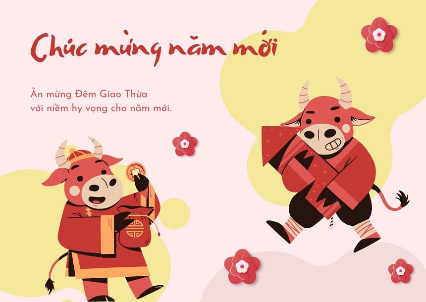 Hình Tết theo kiểu truyền thống, dân gian