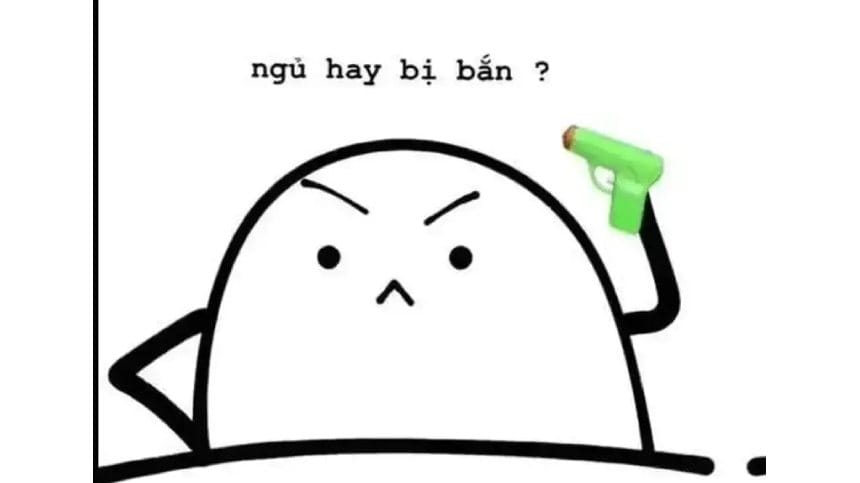 Meme ngủ ngon hài hước