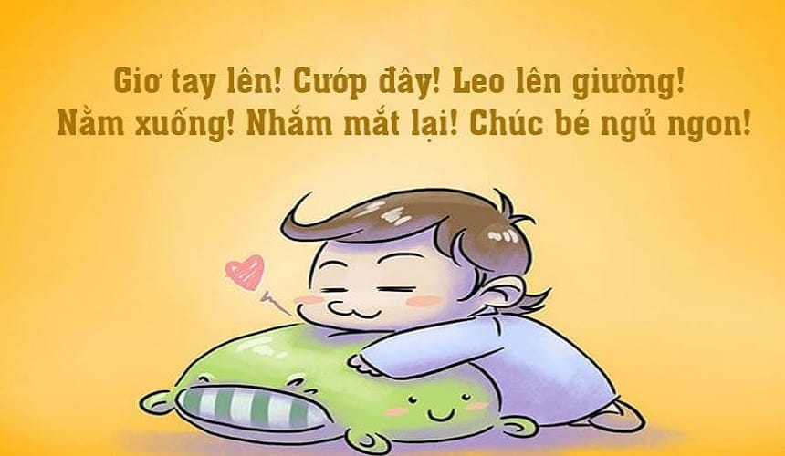 Chúc ngủ ngon hài hước gửi crush