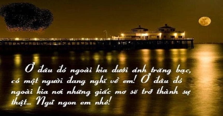 Những câu chúc vợ ngủ ngon lãng mạn