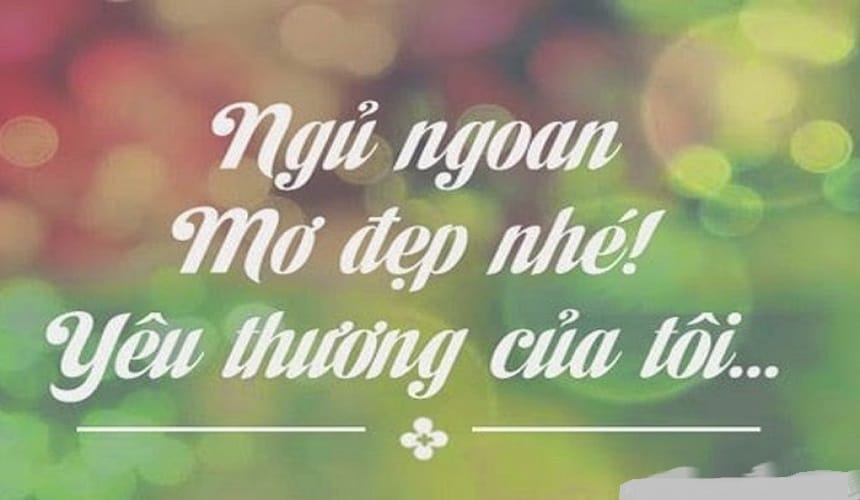 Top câu chúc ngủ ngon tặng vợ hay nhất