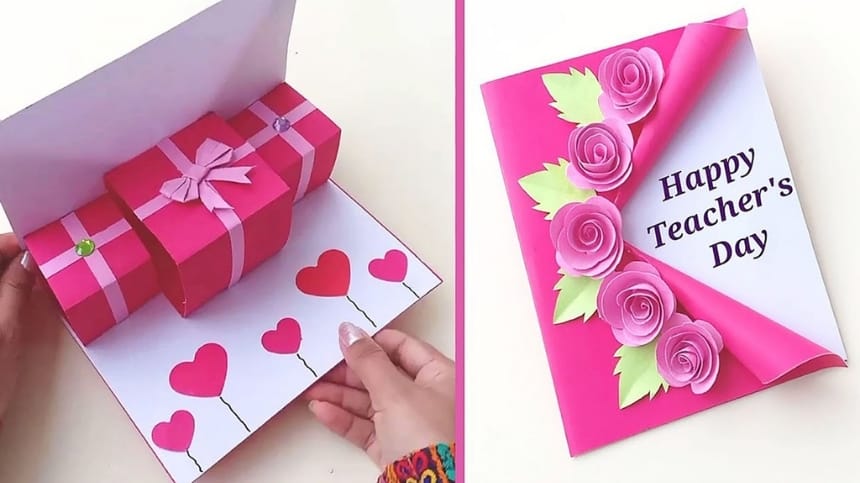 Nhiều ý tưởng thiết kế thiệp chúc mừng 20/11 tự làm