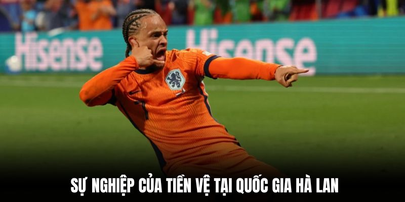 Sự nghiệp của tiền vệ tại quốc gia Hà Lan