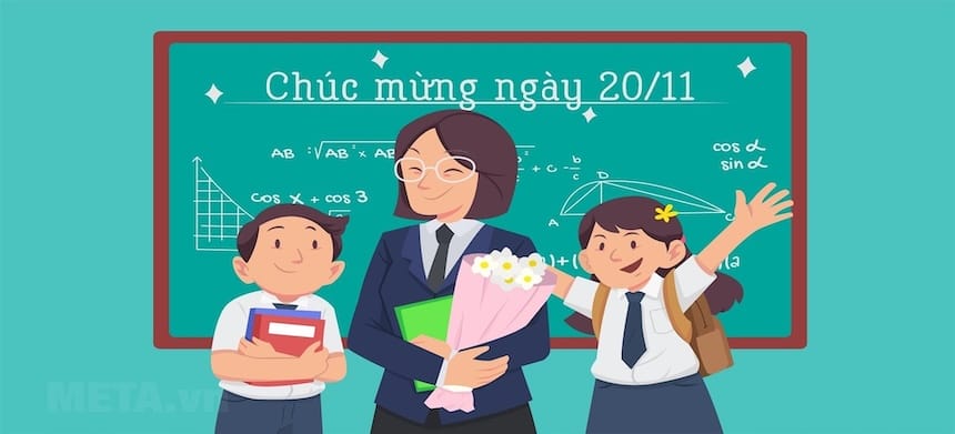 Ý nghĩa cao đẹp của việc gửi đi những lời chúc 20/11 cho cô giáo