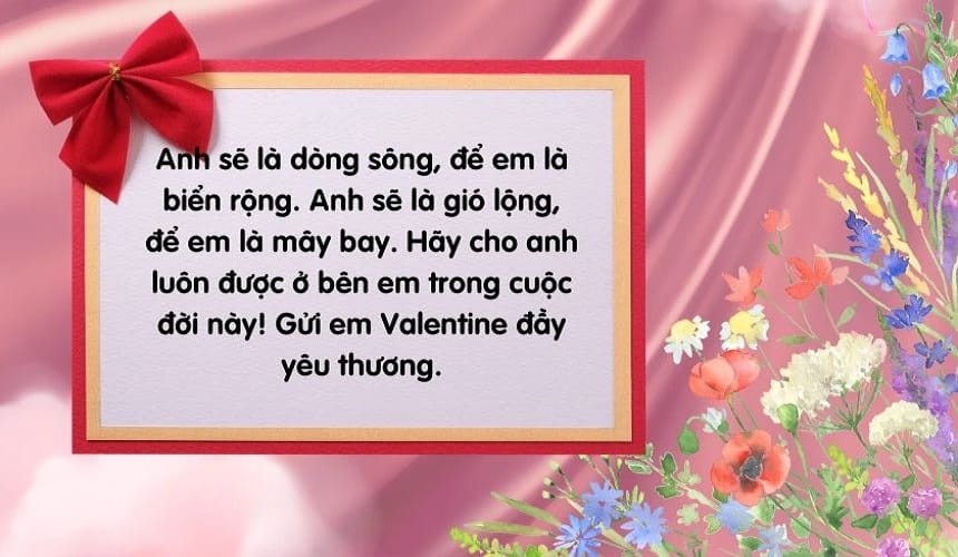 Lời chúc Valentine tặng vợ hài hước