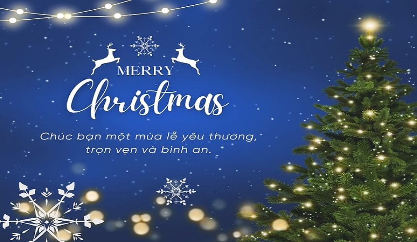 Lời chúc giáng sinh ngắn gọn, sâu sắc