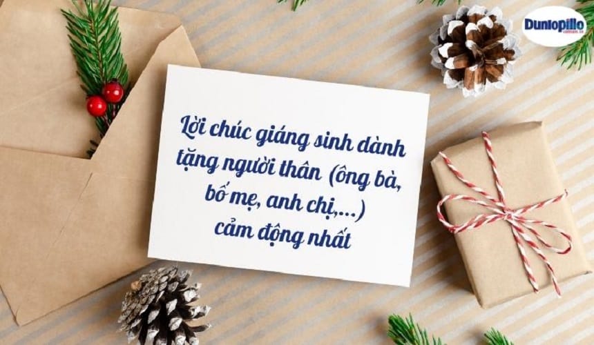 Lời chúc giáng sinh ý nghĩa tặng người thân