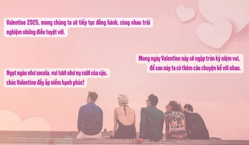 Lời chúc Valentine cho bạn bè ý nghĩa