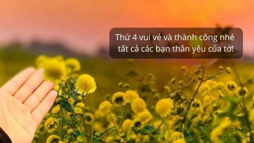Hình ảnh chúc ngày mới dành cho mọi người trên mạng xã hội số 2