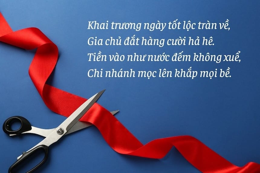 Lời chúc khai trương hồng phát dành cho các đối tác chiến lược
