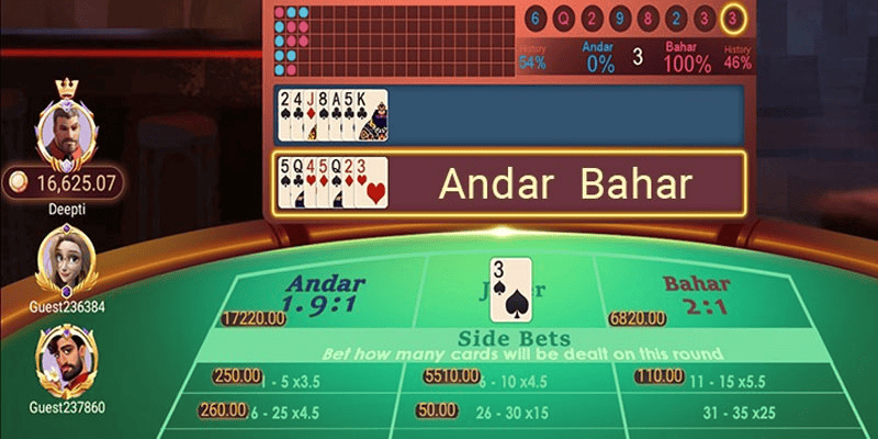 Luật Chơi Andar Bahar Cơ Bản