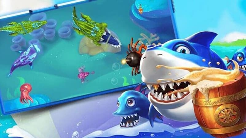 Các loại vũ khí trong bắn cá Hitclub giúp game thủ làm chủ cuộc săn