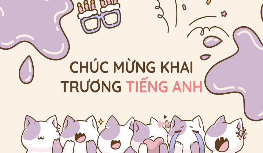 Lời chúc khai trương bằng tiếng Anh ý nghĩa