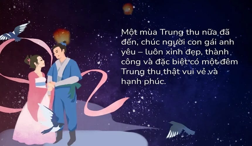 Lời chúc trung thu cho người yêu xa