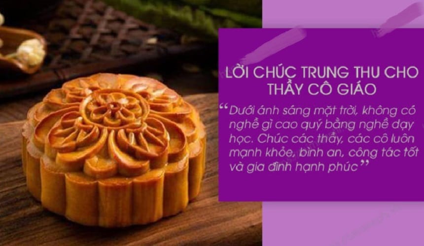 Lời chúc trung thu tặng cô giáo sâu sắc