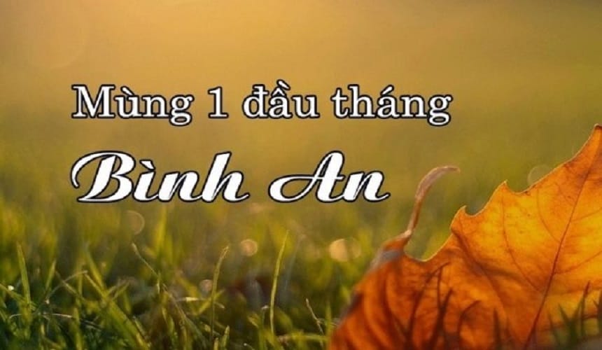 Mẹo chọn ảnh chúc mùng 1 đầu tháng