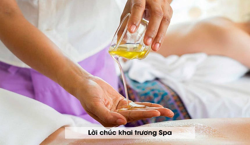 Một số lưu ý khi gửi lời chúc khai trương Spa