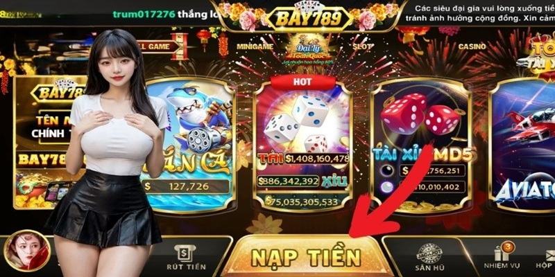 Các lỗi thường gặp và khắc phục nhanh khi nạp tiền Bay789