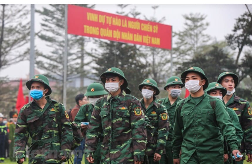 Những tân binh sắp lên đường phục sự tổ quốc