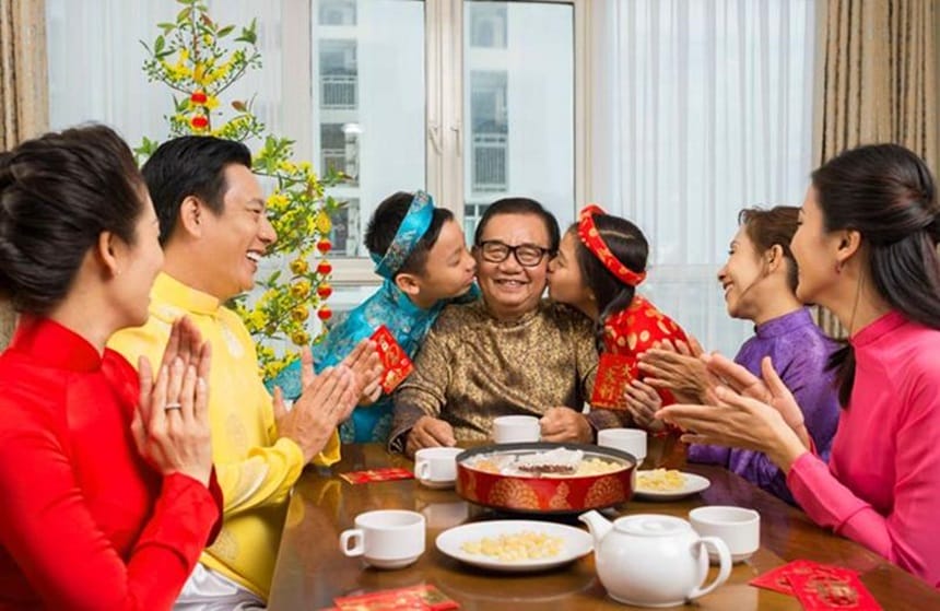 Lời chúc mừng thọ 80 tuổi dành riêng cho ông bà của các con cháu trong gia đình