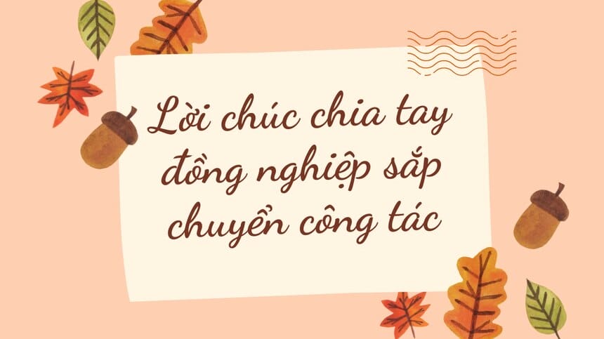 +50 lời chúc chuyển công tác mới hay và ấn tượng nhất