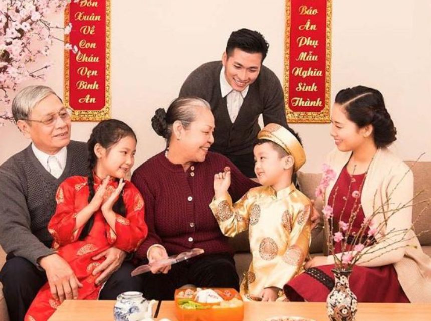 Mẫu câu chúc sức khỏe ông bà đầu năm vào ngày tết
