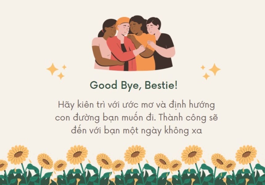 Những lời chúc chia tay gửi đồng nghiệp mới quen