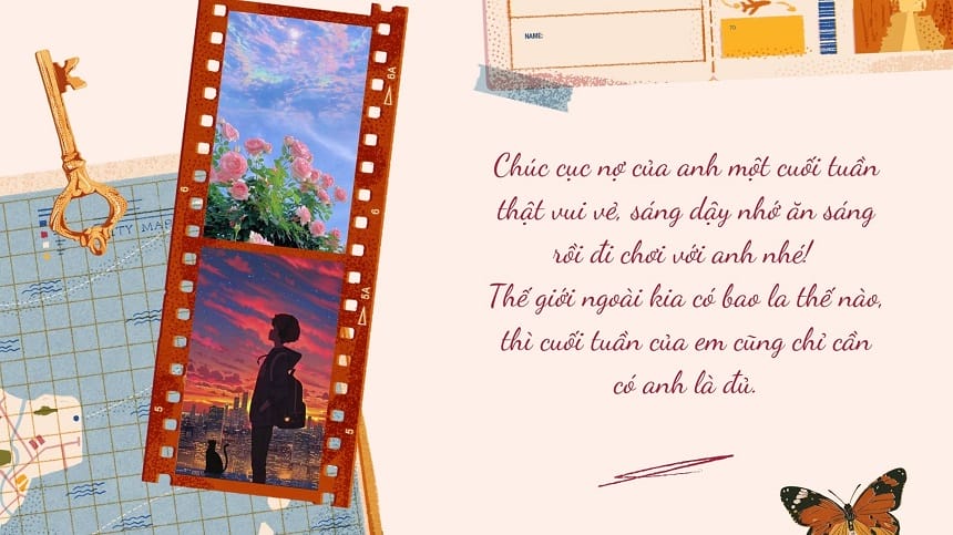 Stt chúc cuối tuần vui vẻ mang lại năng lượng tích cực cho bạn