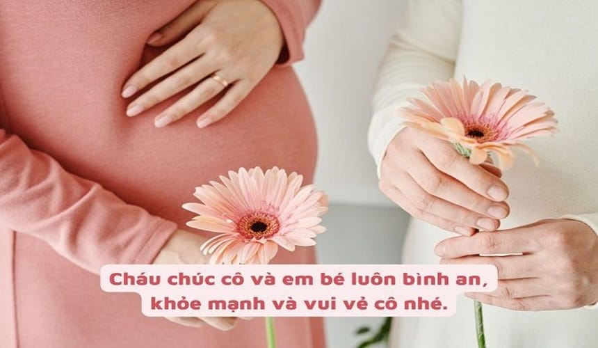 Lời chúc mẹ tròn con vuông từ người thân