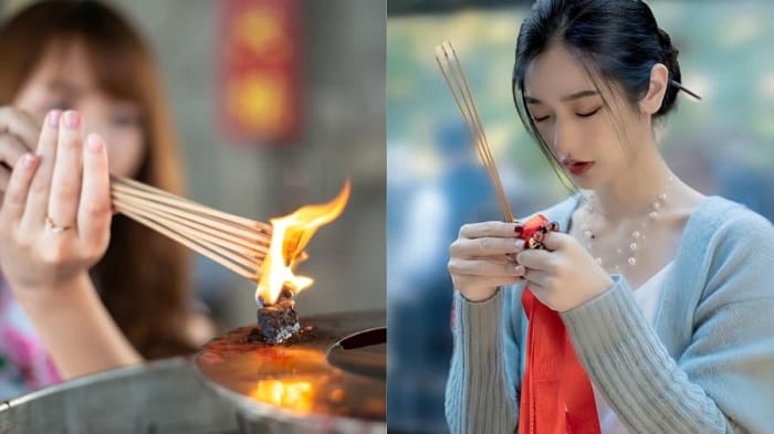 Thực hiện nghi lễ cúng giỗ ông bà với sự trang nghiêm, thành kính