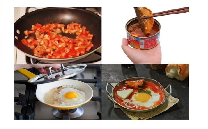 Các bước làm bánh mì kẹp cá hộp tại nhà
