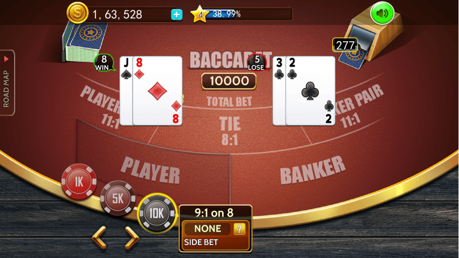 Baccarat hấp dẫn ngay từ chính luật chơi