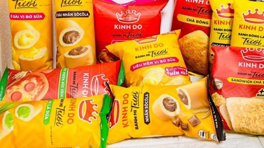 Bánh mì Kinh Đô có nhiều lựa chọn