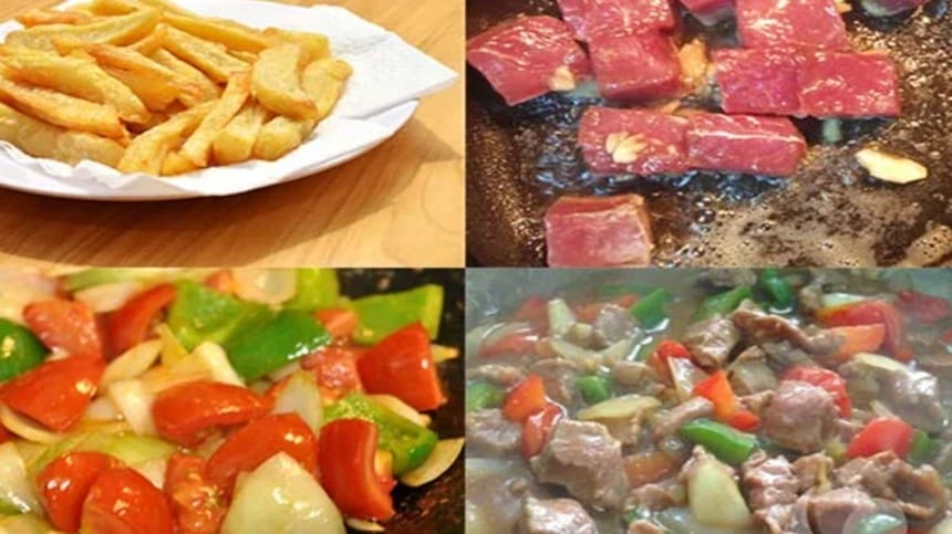 Mách bạn cách làm bò lúc lắc chấm bánh mì tuyệt ngon