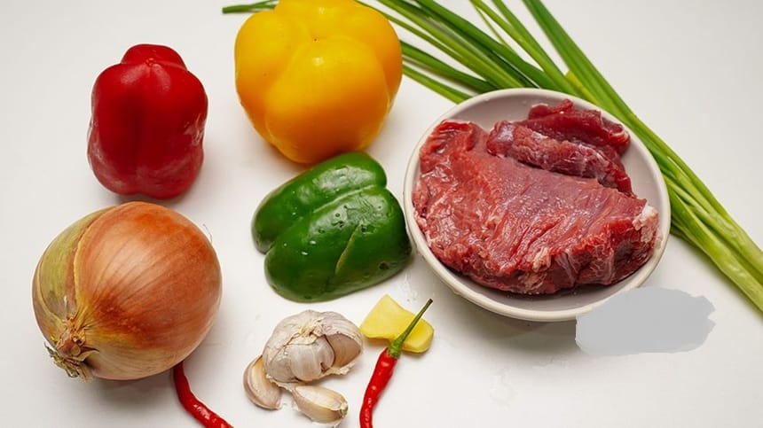 Rau cù cần cho món bò lúc lắc