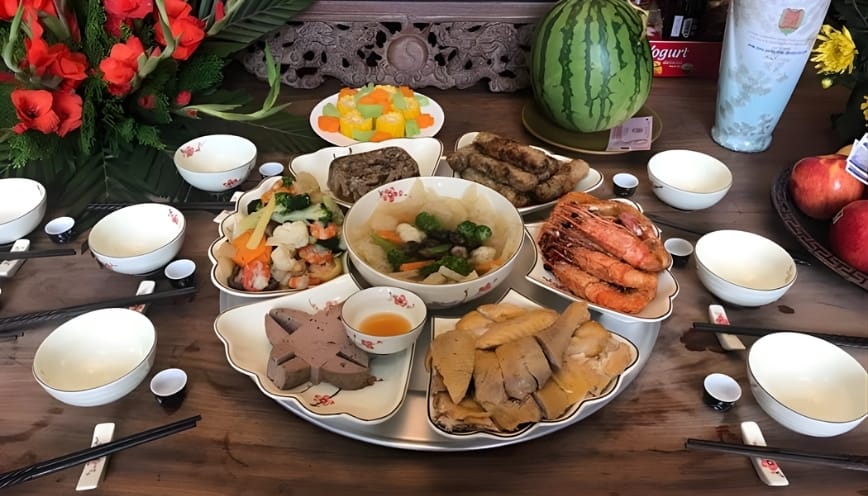 Ngày giỗ chồng chuẩn bị mâm lễ đầy đủ thành tâm